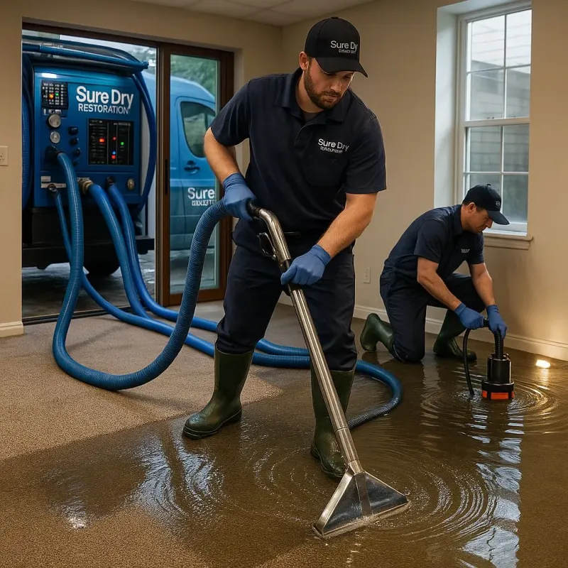 Water Extraction and Removal process in Nappanee, IN